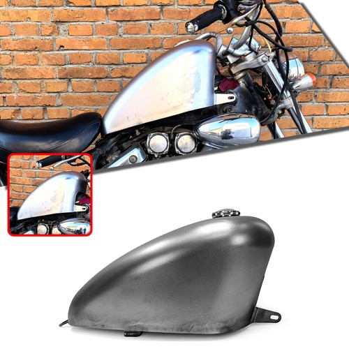 New Motorcycle Handmade 12L Gas Fuel Tank Modified For YAMAHA Virago XV400 XV535 - Picture 2 of 12