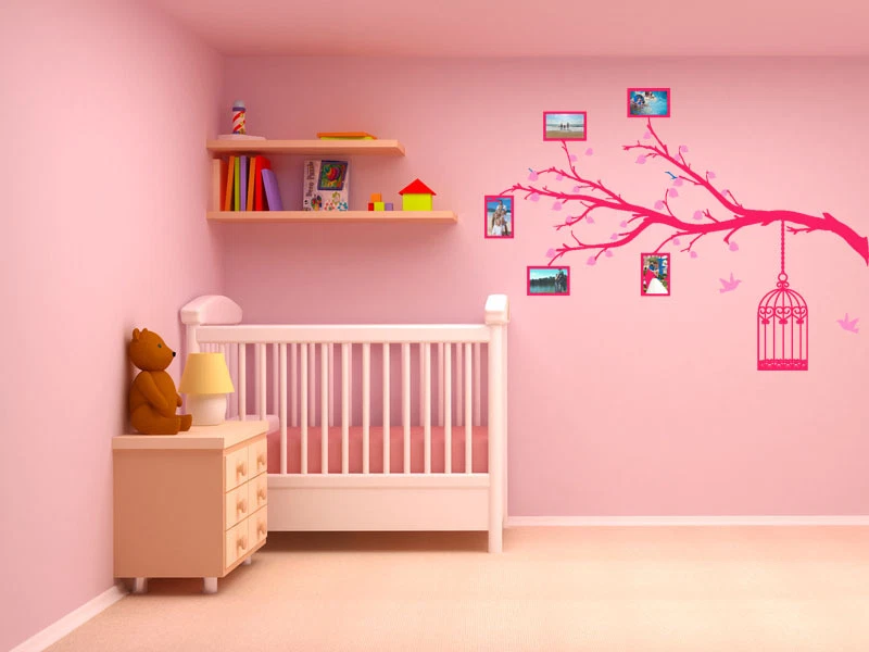 Giant Family Tree Wall Art Sticker, Vinyl Decal, Transfer, Add you pictures - Image 4 of 4