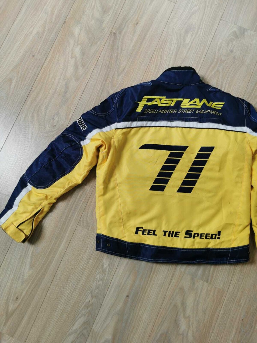 Fast Lane Motorcycle Jacket Fabric Size L | eBay