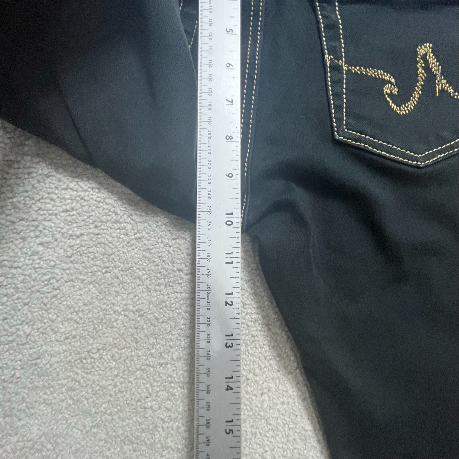 AG Adriano Goldschmied Jeans Women's 27 R Black Cigarette Straight leg Skinny thumbnail 12