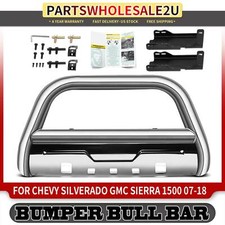 3.5 Ss Bull Bar Front Bumper Grille Guard For Chevrolet Silverado Gmc Cadillac