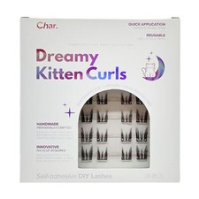 Eye Lashes - Dreamy Kitten Curls by Char Cosmetics for Women - 36 Pc Eyelashes