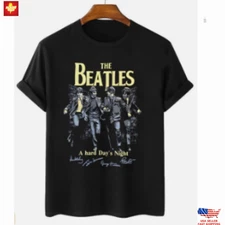 The Beatles T-Shirt, Beatles Black UnisexT Shirt