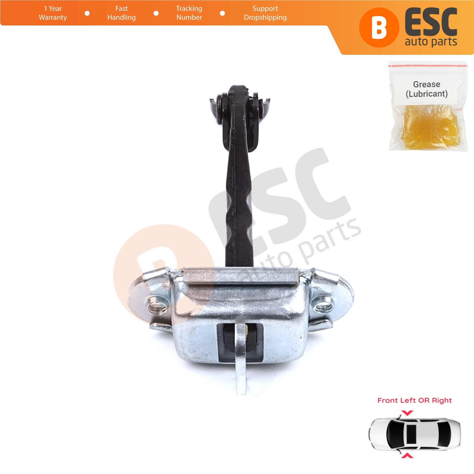 Front Door Hinge Assy Limiter for Toyota Hilux MK8 Fortuner MK2 Revo 2015-On