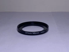 37mm to 46mm Stepping Step Up Filter Ring Adapter 37mm-46mm 