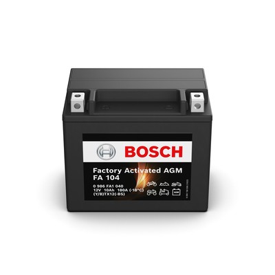 Starterbatterie 12V 10Ah 180A BOSCH Batterie Motorrad