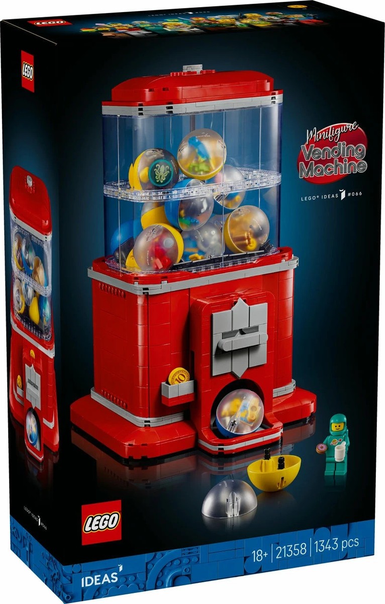 Pre-order Lego Ideas #21358 Minifigure Vending Machine Gacha 16