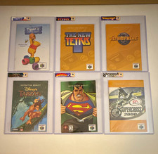 6x Nintendo 64 Manual Lot