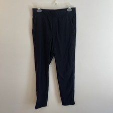 Athleta Brooklyn Ankle Pant US 04 Active Workout Commute Black Minimal