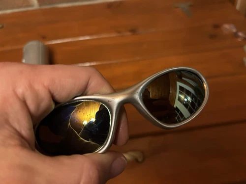 Vintage Oakley Minute Sunglasses W. Original Vault Case - Imagen 4 de 9