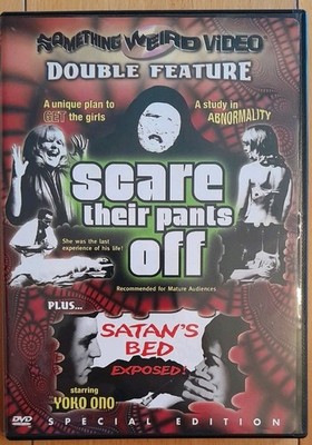 DVD Something Weird Video Scare Their Pants Off + Satans Bett (Yoko Ono)
