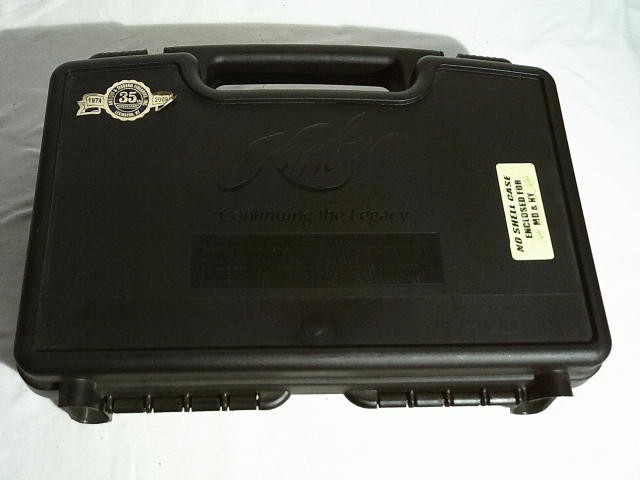 Kimber Factory 1911 Pistol Hand Gun Hard Case Box Lockable Carry