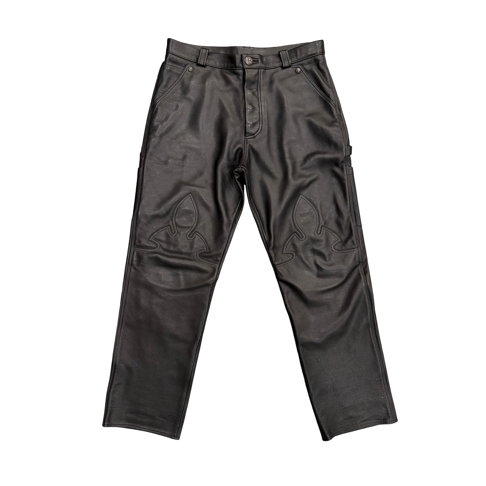 Chrome Hearts Leather Fleur Pants 1481390₽