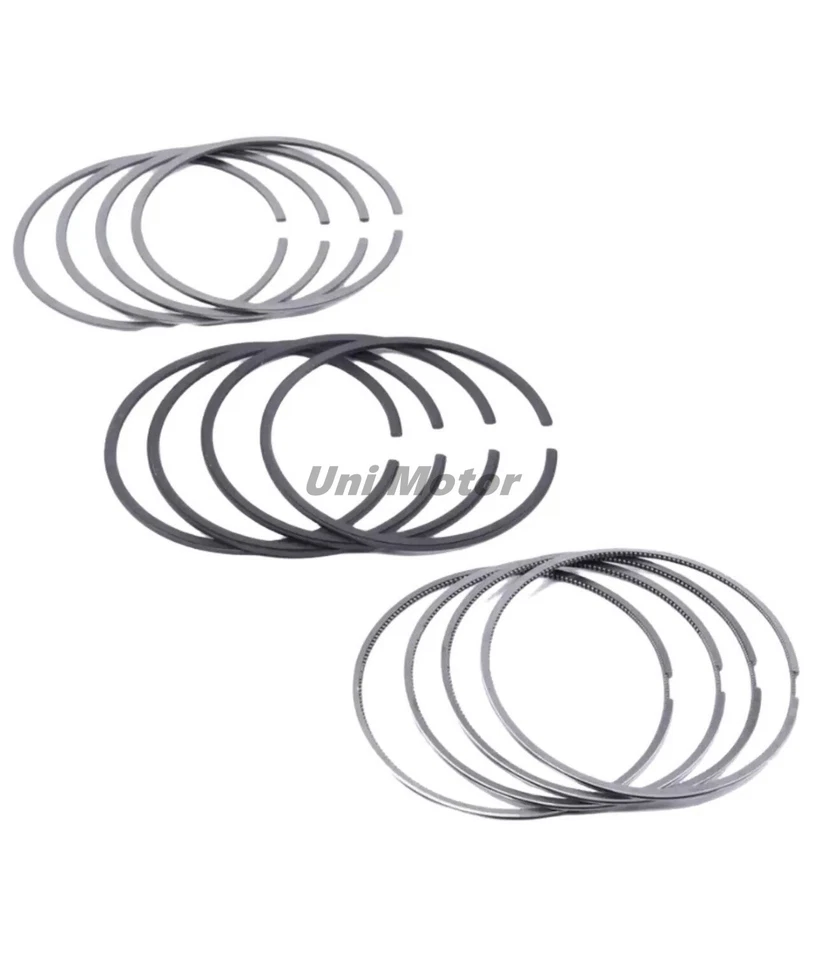 06B198151B Juego de 4 anillos de pistón OEM MAHLE para AUDI A3 A6 VW Jetta Golf 1,8 L Foto 4 de 4