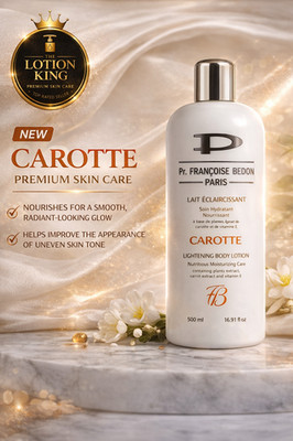 PR Francoise Bedon Carotte Lotion 500ml Vitamin E Moisturizing Body Care