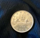 1960 canadian silver dollar
