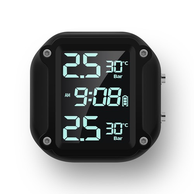 #ad Motorcycle Wireless Tire Pressure Monitoring System USB Charging TPMS For Motorc $26.33