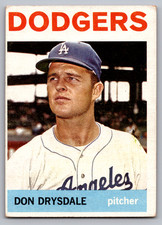 Don Drysdale Cards and Autographed Memorabilia Guide 7