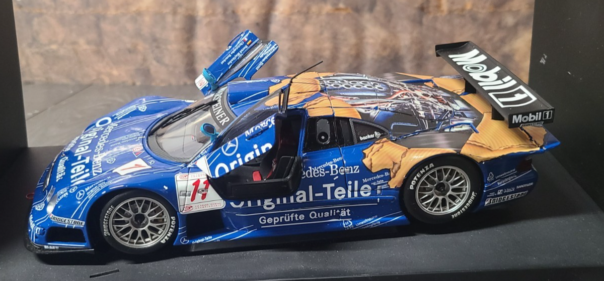 RARE AUTOart Mercedes-Benz CLK GTR 1:18 - Original-Teile #11 | eBay