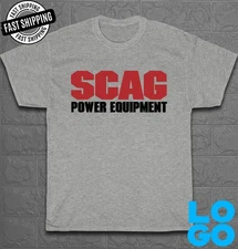 New SCAG Power Equipment Logo Men's Funny T-Shirt Made In USA Size S to 5XL