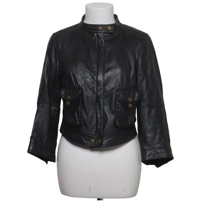 Custommade, Lederjacke, Damen, Größe: 38, Schwarz, Polyester #9QU