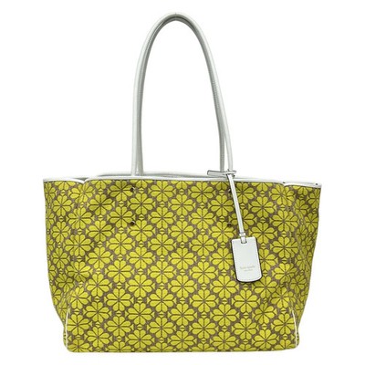 【＾＾】HYEON flower jacquard bag morning Kate spade Spade Flower Jacquard Large Everything Tote KK609 Beige