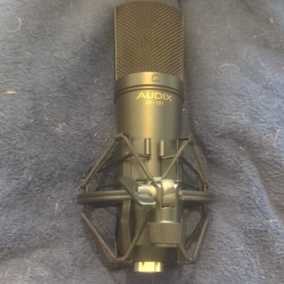 Vintage Audix CX-101 Condenser Microphone XLR 3 Pin Black