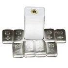 2 oz Silver .999 Cast Bars – Tube of 10