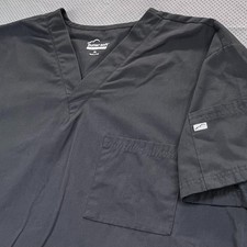 Butter Soft Originals Scrubs Mens XL Black 6-Pocket V-Neck Medical Uniform
