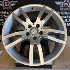 1X Mercedes 18” Alloy Wheel SL600 SL500 R230 W230 8.5J ET35 A2304012502 FRONT