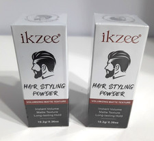 NEW Hair Styling Powder Matte Volume Texture Hold 2 Pack 10.2g Sealed