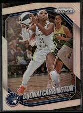 2025 Panini Prizm WNBA #9 DiJonai Carrington Silver Prizms