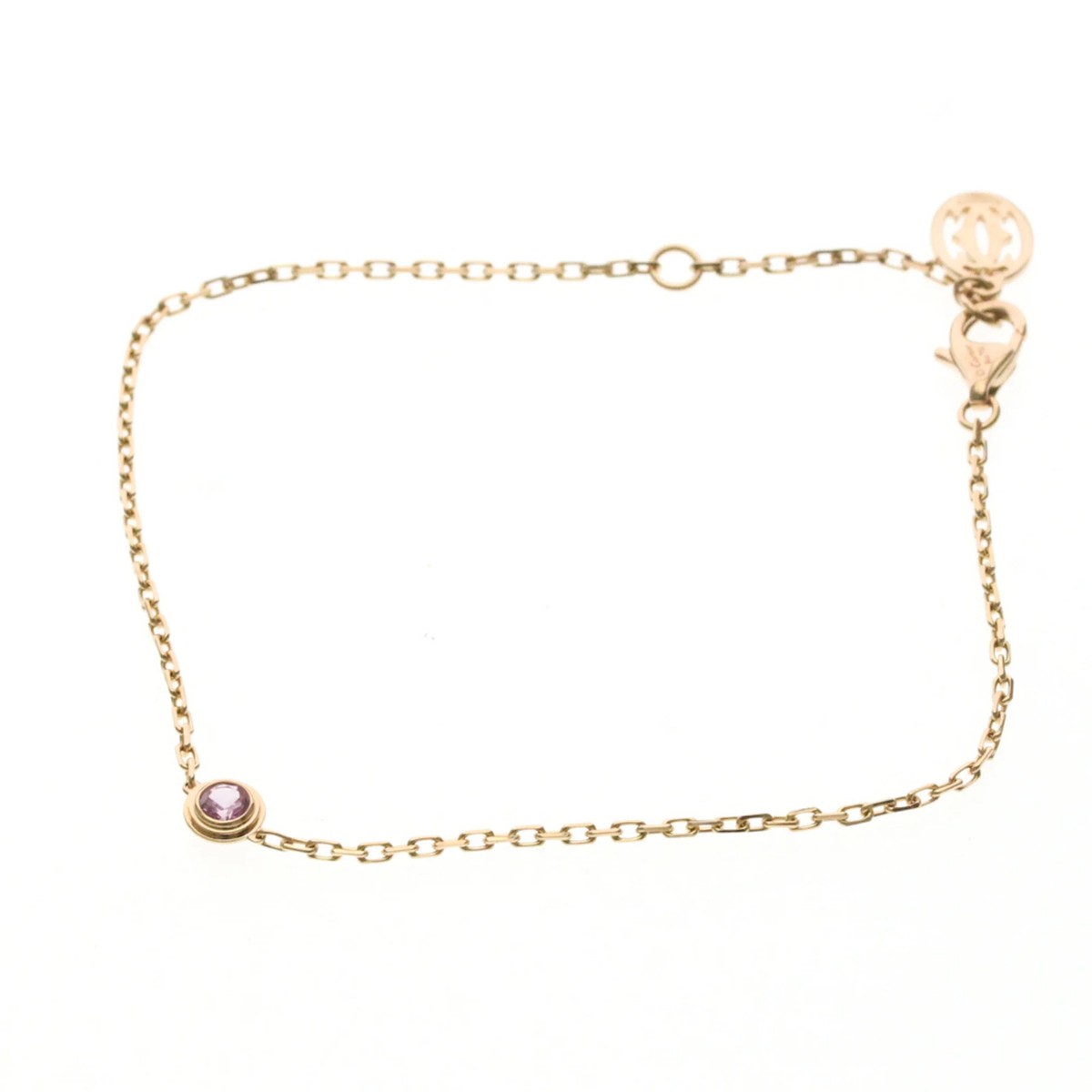 ☆Cartier ブレスレット☆ピンクサファイア Cartier D'Amour Pink Sapphire Bracelet Pink Gold (18K) Sapphire Ch