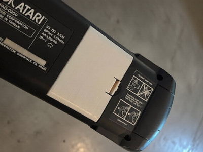 Passend für Atari Lynx 1 Akkudeckel Ersatz Reparatur 3D gedruckt schwarz oder weiß