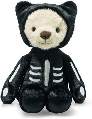 Steiff Plüschtier Bär Teddybär Kuscheltier Mr. Bones  34 cm zu Halloween neu