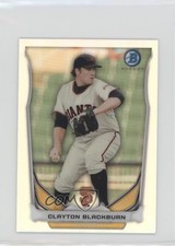 2014 Bowman Scout Top 5 Prospects Mini Chrome Refractors Clayton Blackburn fm0