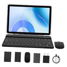 Tablet 10 inch Android OS, Octa-Core, WI-FI 6, 2 in 1 Tablets HD IPS Display,