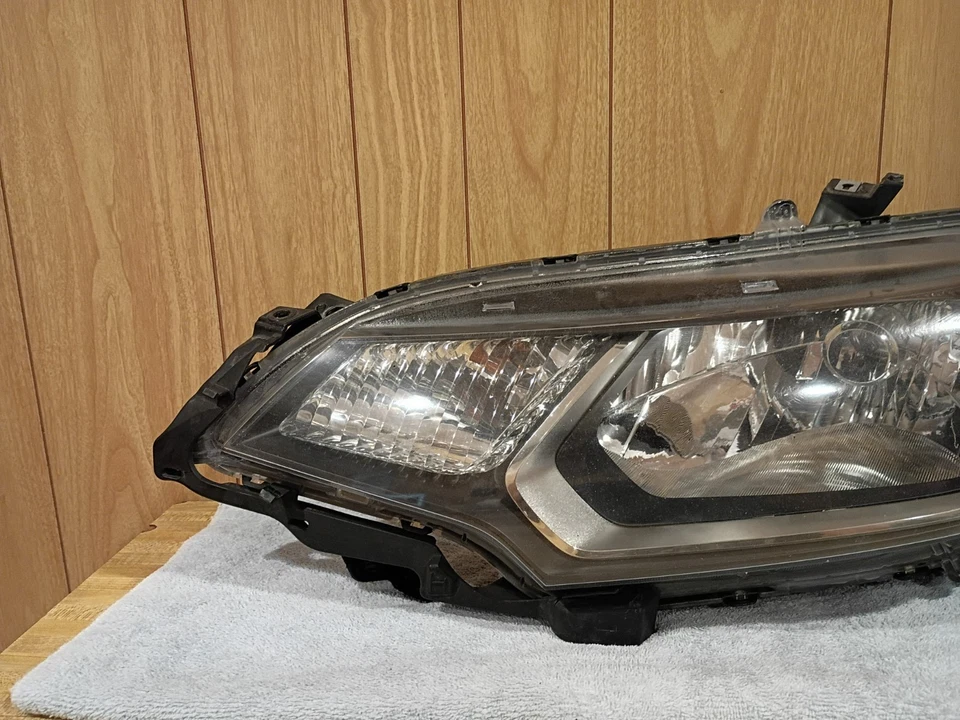 Conjunto de farol Honda Fit 2015-2017 lado esquerdo do motorista genuíno fabricante de equipamento original bom - Imagem 3 de 4