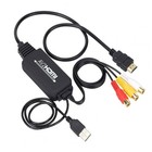 RCA to HDMI Adapter USB Powered Cable length 2M Support 1080P/720P for PC Laptop