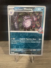 126/182 Team Rocket's Weezing  - Destined Rivals – Reverse Foil  - NM/M