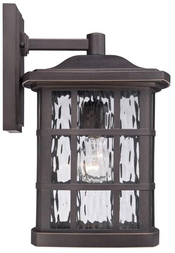 Quoizel Stonington 15 1/2" High Bronze Outdoor Wall Light - Picture 3 of 4