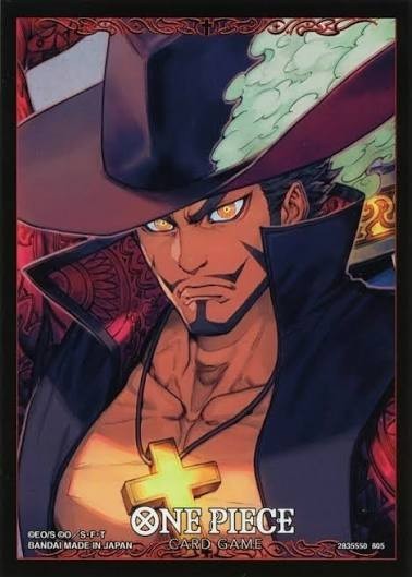One Piece Card Game: Official Bandai Sleeves Vol.13 - Dracule Mihawk 70 Sleeves