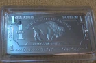 German Mint 1 oz  Bar Buffalo Design