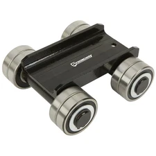 Strongway Machinery Skate, 3300-Lb. Capacity, 8 Steel Wheels