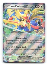 Hop's Zacian ex 111/159 Journey Together Holo Double Rare Pokemon Card NM