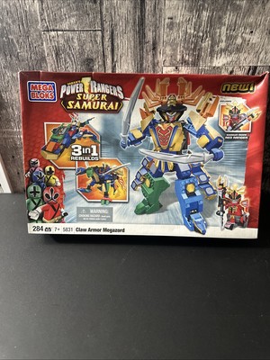 Mega Bloks Power Rangers Super Samurai Claw Armor Megazord NEW
