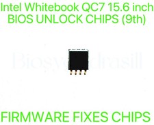 Intel Whitebook QC7 15.6 inch, ADMIN NO PASSWORD FIRMWARE FIXES BIOS CHIP