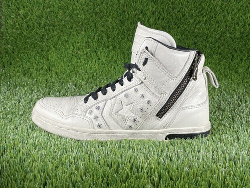 Converse x John Varvatos Arma Tachonada Blanco Limitado 142968C | Talla M 5/W 6.5 - Imagen 5 de 11