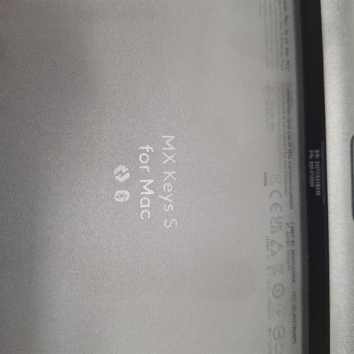 Logitech MX Keys S for Mac, Wireless Keyboard - Space Grey *READ* - Picture 6 of 7
