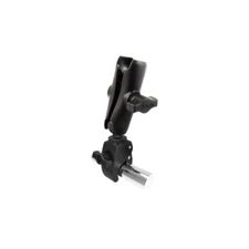 RAM Mount Tough-Claw Handlebar / Rail Base with 1" Ball and Double Socket Arm